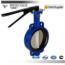 lugged type center line flange butterfly valve for oil pipe